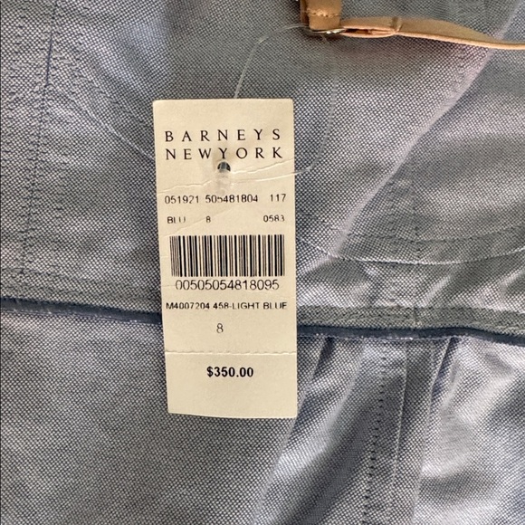 Marc Jacobs Barney’s tiered ruffle shift chambray sundress 8 NWT - Picture 3 of 8